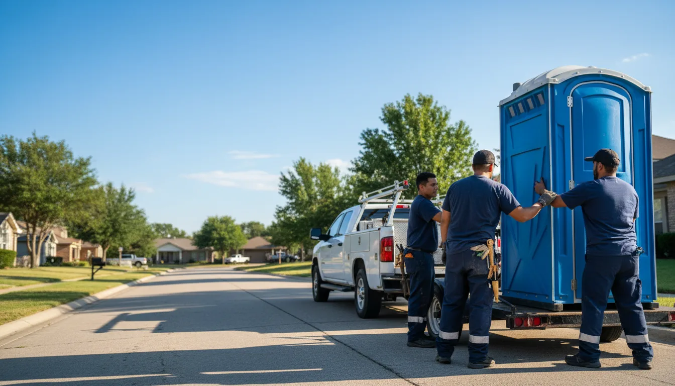 Portable Toilet Rental in Augusta, KS near me